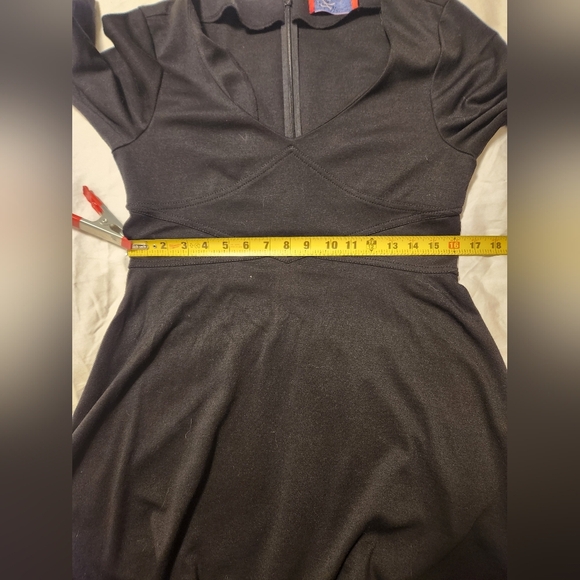 Z Spoke By Zac Posen Black Women's Dress Size 10 - Picture 6 of 10